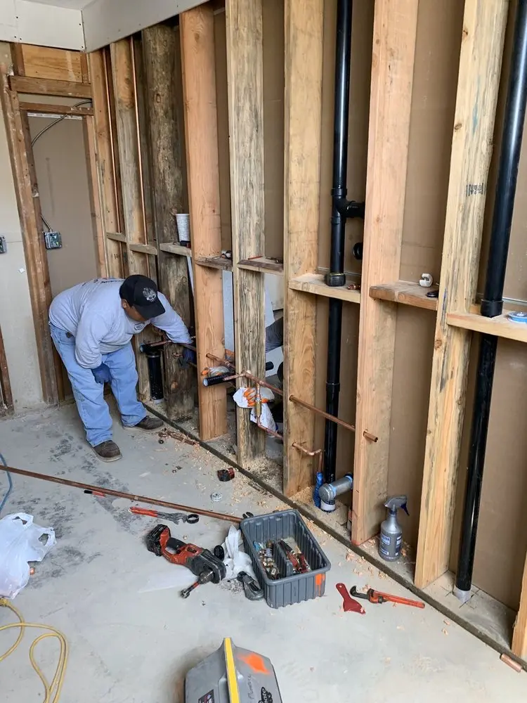 Commercial rough-in plumbing for Gas Line Repair in Uledi